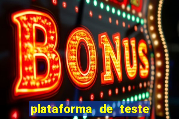 plataforma de teste pg demo